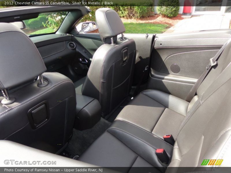 Silver Ice Metallic / Black 2012 Chevrolet Camaro SS Convertible