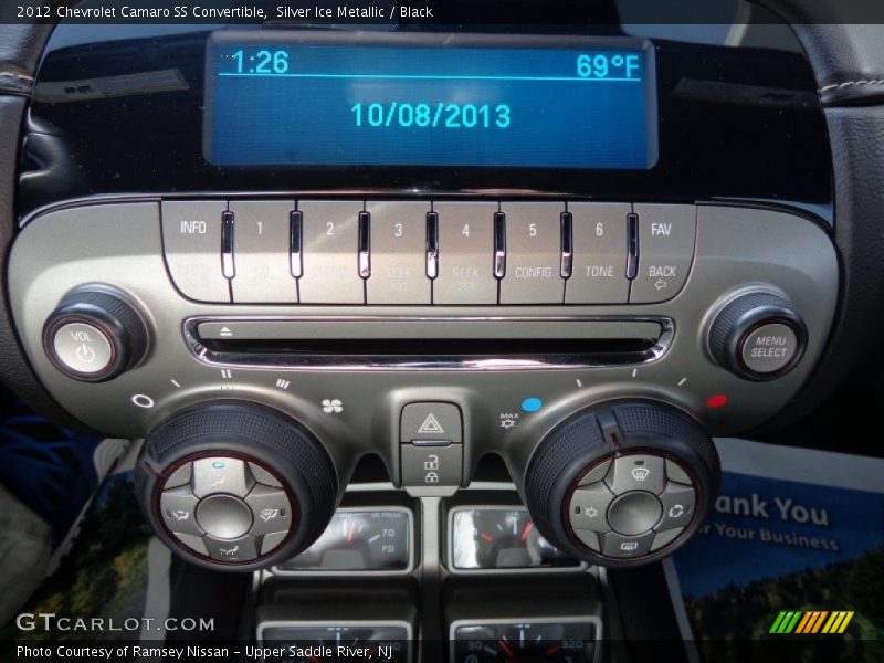 Audio System of 2012 Camaro SS Convertible