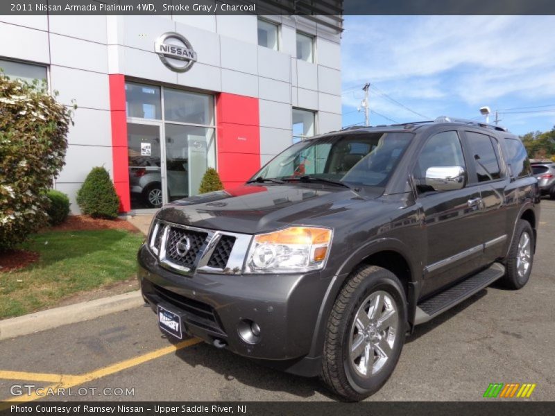 Smoke Gray / Charcoal 2011 Nissan Armada Platinum 4WD