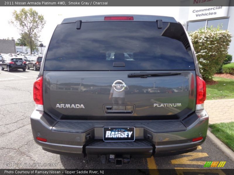Smoke Gray / Charcoal 2011 Nissan Armada Platinum 4WD