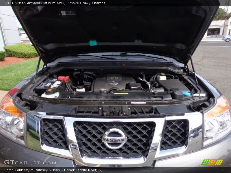 Smoke Gray / Charcoal 2011 Nissan Armada Platinum 4WD