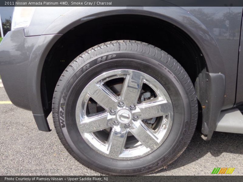 Smoke Gray / Charcoal 2011 Nissan Armada Platinum 4WD
