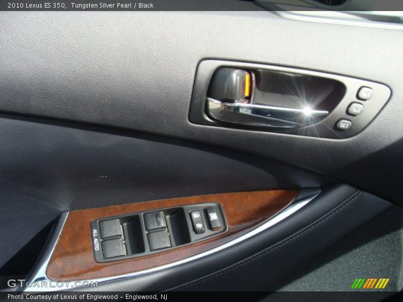 Tungsten Silver Pearl / Black 2010 Lexus ES 350