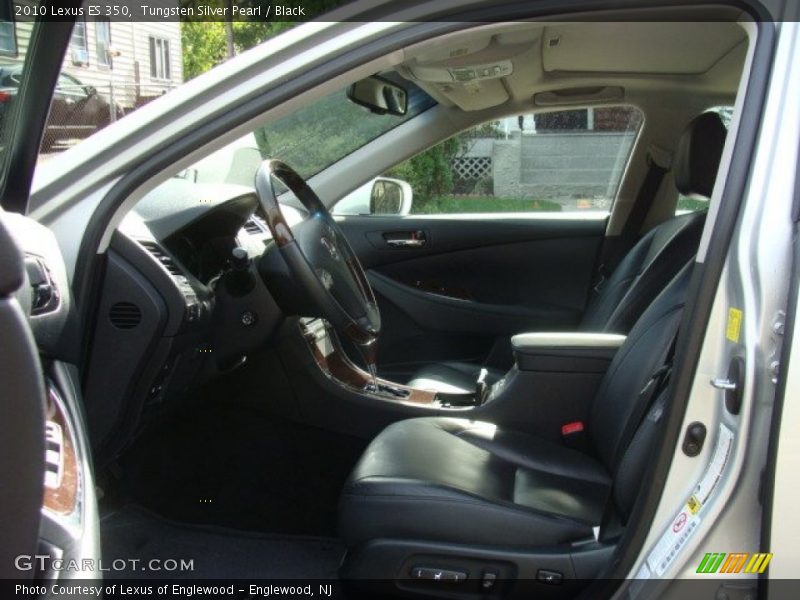Tungsten Silver Pearl / Black 2010 Lexus ES 350