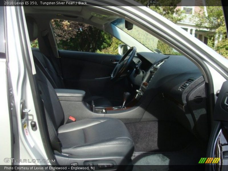 Tungsten Silver Pearl / Black 2010 Lexus ES 350