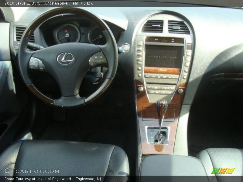 Tungsten Silver Pearl / Black 2010 Lexus ES 350