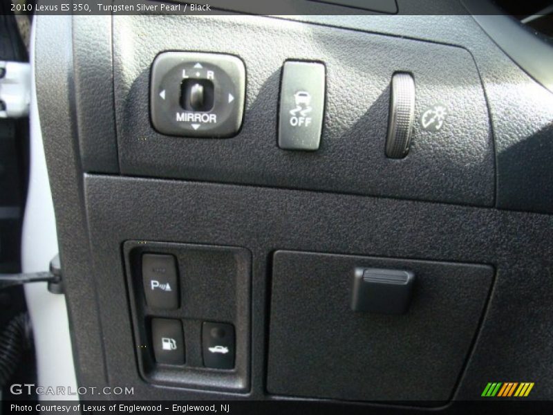 Tungsten Silver Pearl / Black 2010 Lexus ES 350