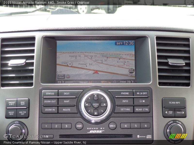 Smoke Gray / Charcoal 2011 Nissan Armada Platinum 4WD