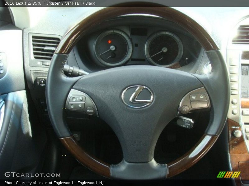 Tungsten Silver Pearl / Black 2010 Lexus ES 350