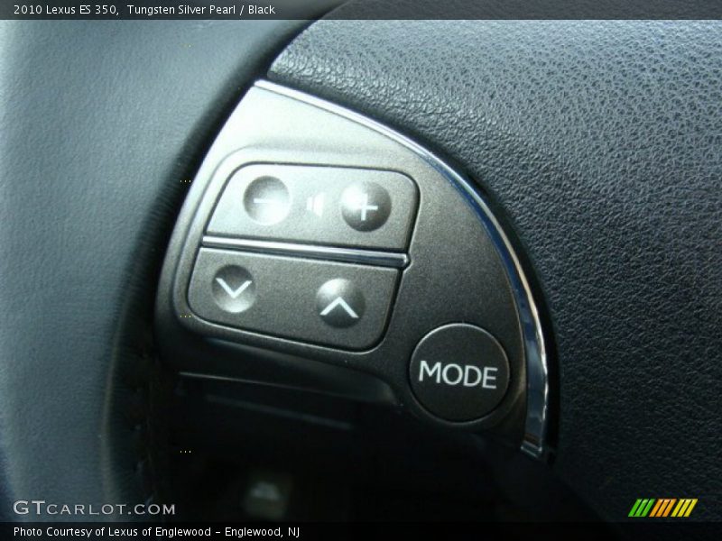 Tungsten Silver Pearl / Black 2010 Lexus ES 350
