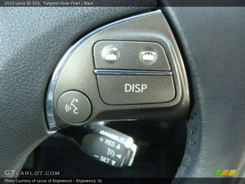 Tungsten Silver Pearl / Black 2010 Lexus ES 350