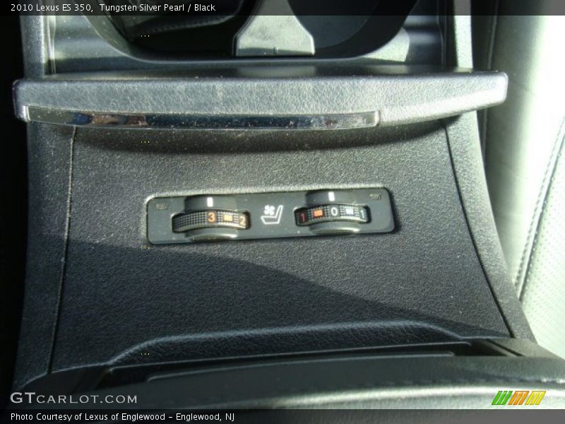Tungsten Silver Pearl / Black 2010 Lexus ES 350