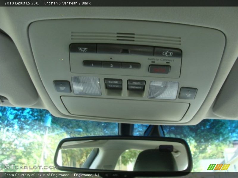 Tungsten Silver Pearl / Black 2010 Lexus ES 350