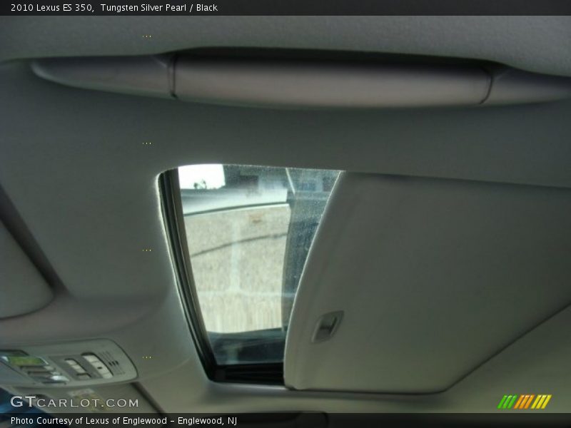 Tungsten Silver Pearl / Black 2010 Lexus ES 350