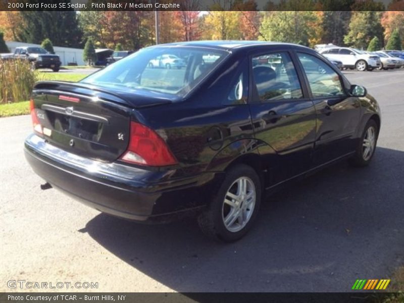 Pitch Black / Medium Graphite 2000 Ford Focus SE Sedan