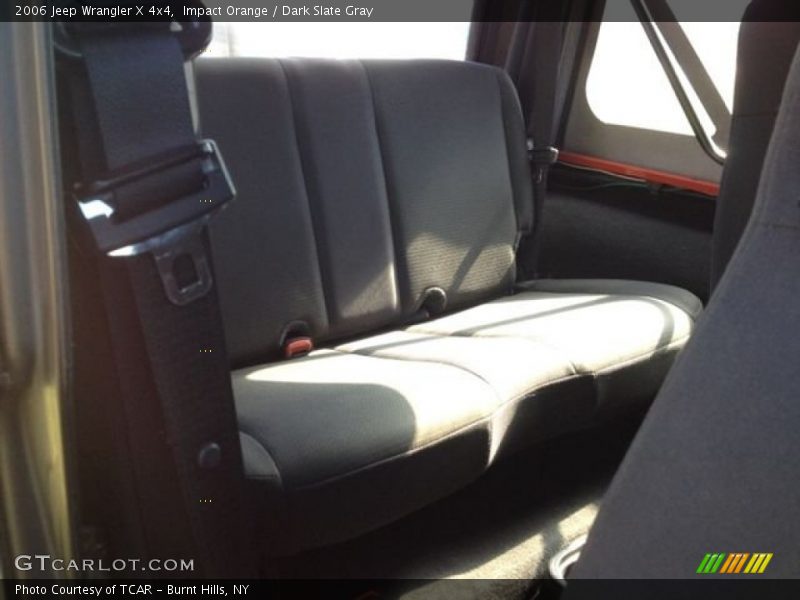 Impact Orange / Dark Slate Gray 2006 Jeep Wrangler X 4x4