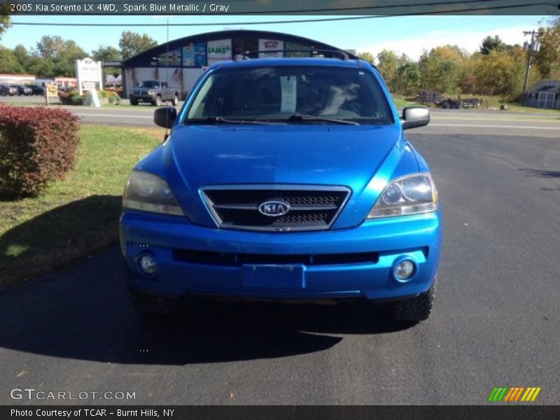Spark Blue Metallic / Gray 2005 Kia Sorento LX 4WD