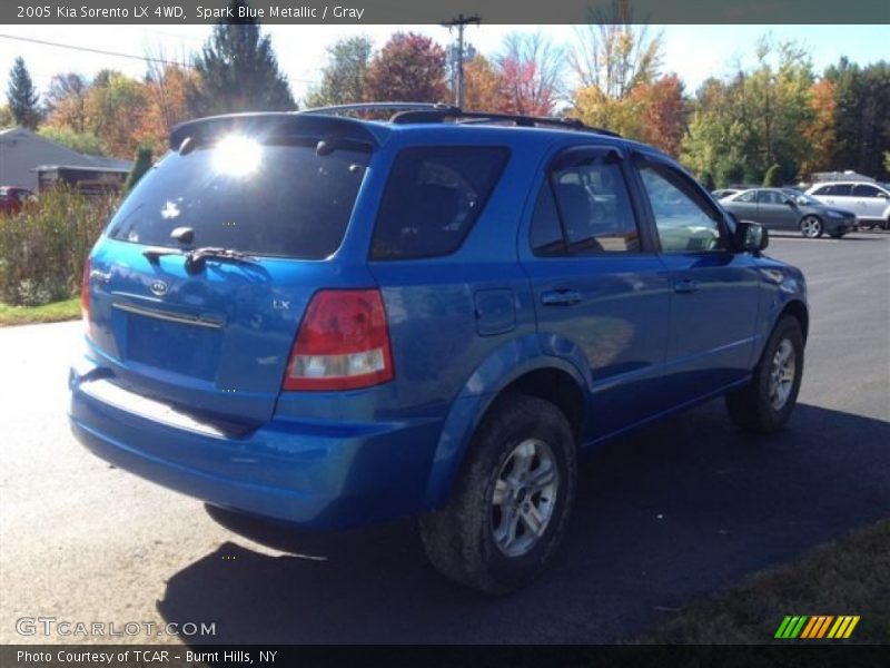 Spark Blue Metallic / Gray 2005 Kia Sorento LX 4WD