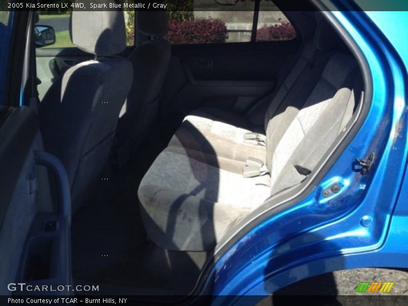 Spark Blue Metallic / Gray 2005 Kia Sorento LX 4WD