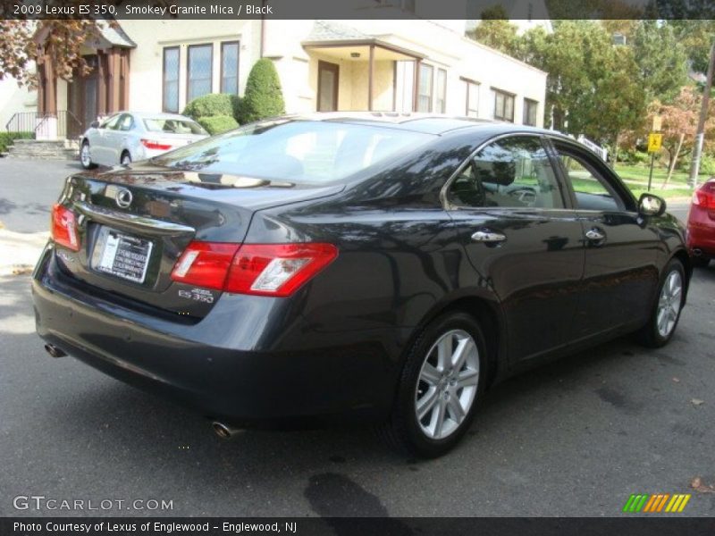 Smokey Granite Mica / Black 2009 Lexus ES 350