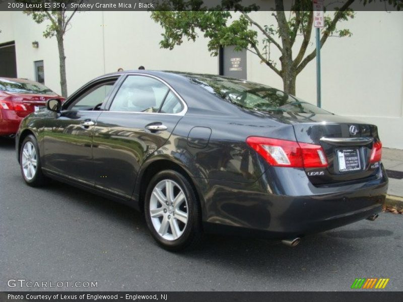 Smokey Granite Mica / Black 2009 Lexus ES 350