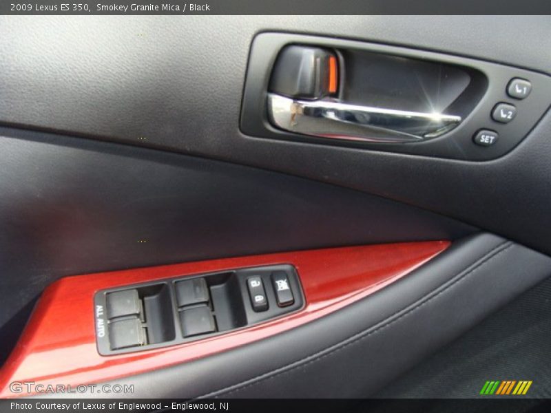 Smokey Granite Mica / Black 2009 Lexus ES 350