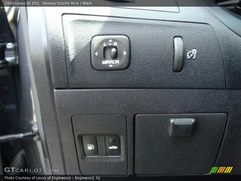 Smokey Granite Mica / Black 2009 Lexus ES 350