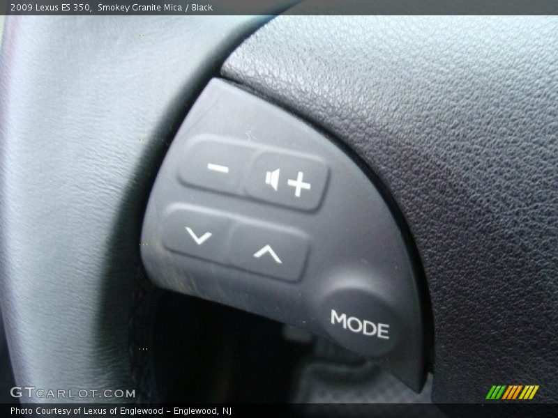 Smokey Granite Mica / Black 2009 Lexus ES 350