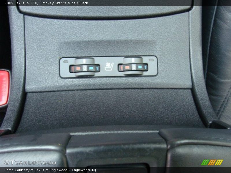 Smokey Granite Mica / Black 2009 Lexus ES 350