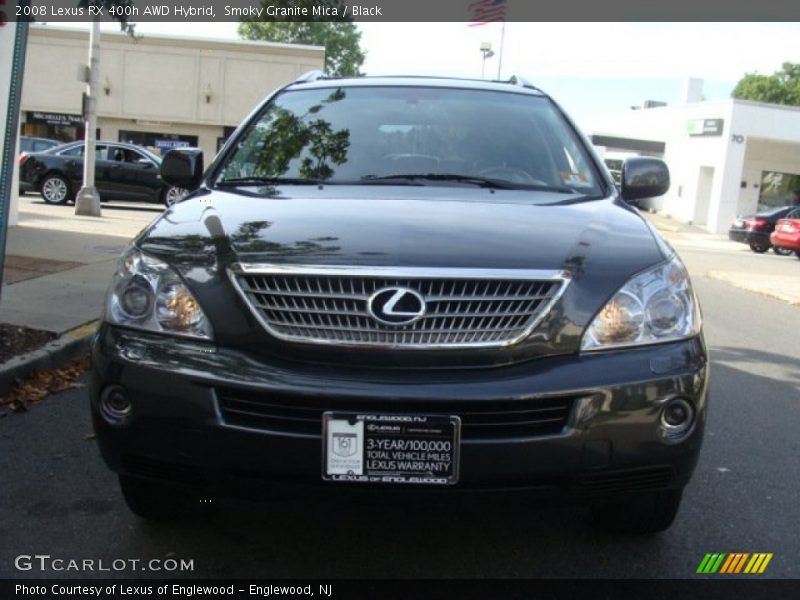 Smoky Granite Mica / Black 2008 Lexus RX 400h AWD Hybrid