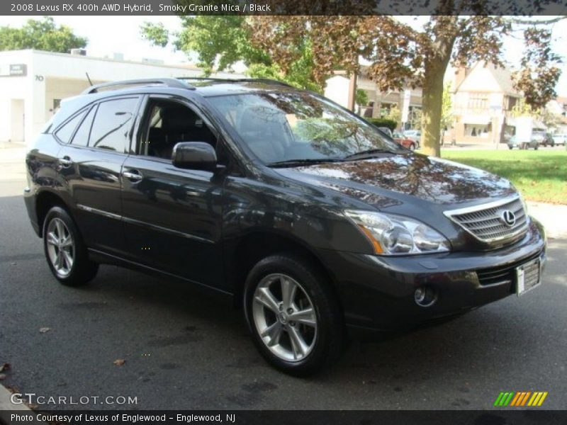 Smoky Granite Mica / Black 2008 Lexus RX 400h AWD Hybrid