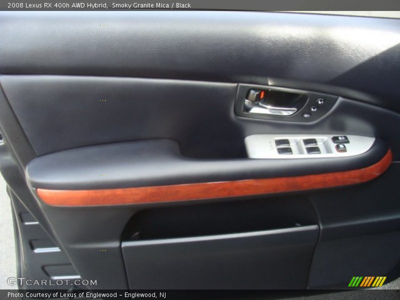 Smoky Granite Mica / Black 2008 Lexus RX 400h AWD Hybrid