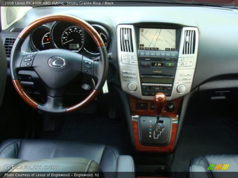 Smoky Granite Mica / Black 2008 Lexus RX 400h AWD Hybrid