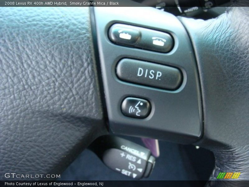 Smoky Granite Mica / Black 2008 Lexus RX 400h AWD Hybrid