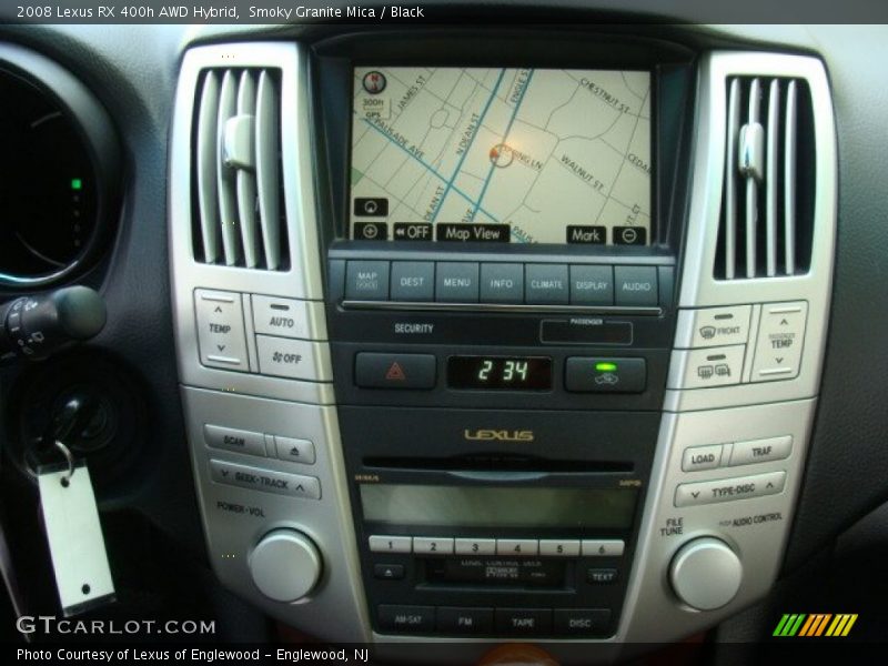 Smoky Granite Mica / Black 2008 Lexus RX 400h AWD Hybrid