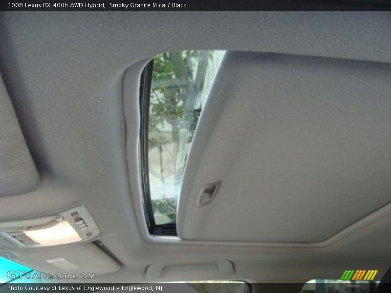 Smoky Granite Mica / Black 2008 Lexus RX 400h AWD Hybrid