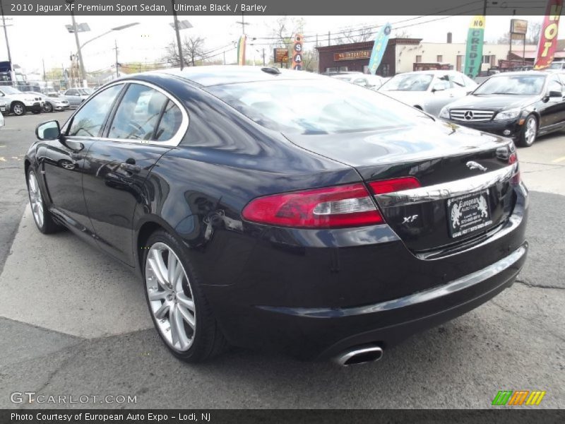 Ultimate Black / Barley 2010 Jaguar XF Premium Sport Sedan