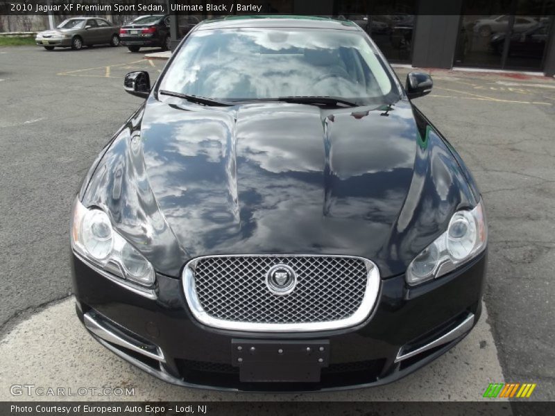 Ultimate Black / Barley 2010 Jaguar XF Premium Sport Sedan