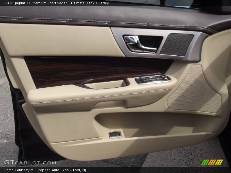 Ultimate Black / Barley 2010 Jaguar XF Premium Sport Sedan