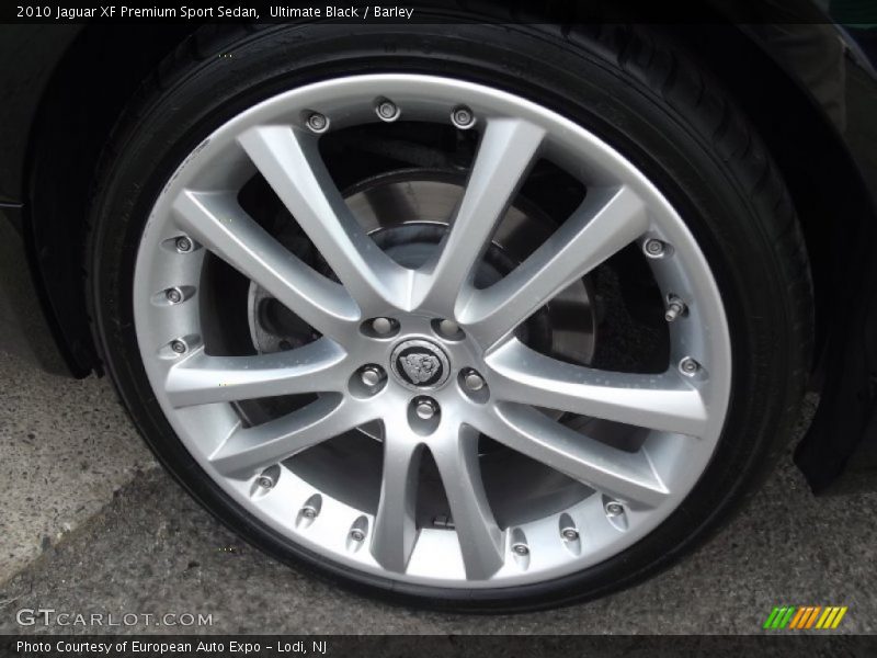 Ultimate Black / Barley 2010 Jaguar XF Premium Sport Sedan