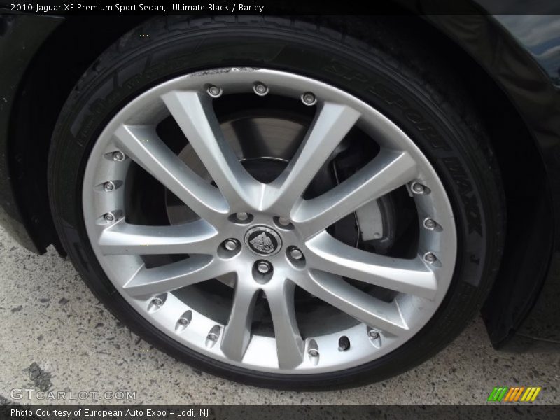 Ultimate Black / Barley 2010 Jaguar XF Premium Sport Sedan