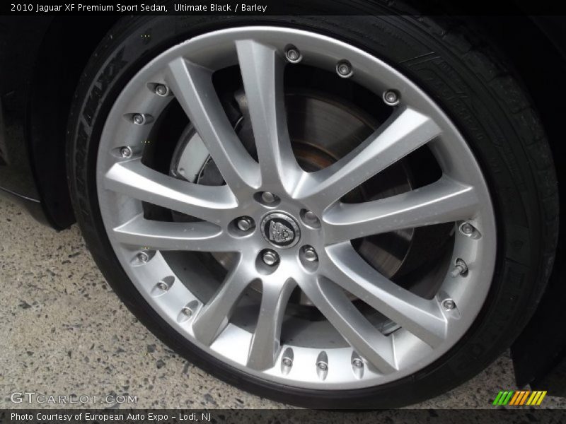 Ultimate Black / Barley 2010 Jaguar XF Premium Sport Sedan
