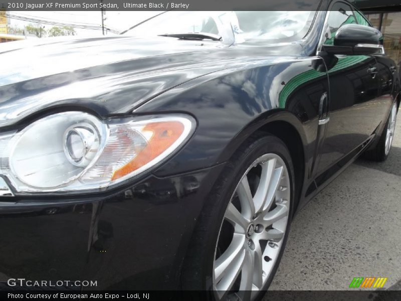Ultimate Black / Barley 2010 Jaguar XF Premium Sport Sedan