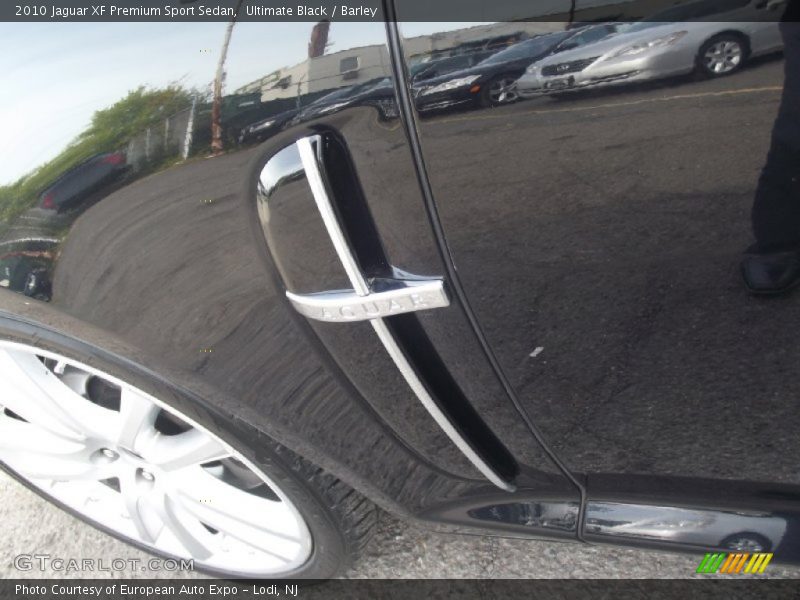 Ultimate Black / Barley 2010 Jaguar XF Premium Sport Sedan