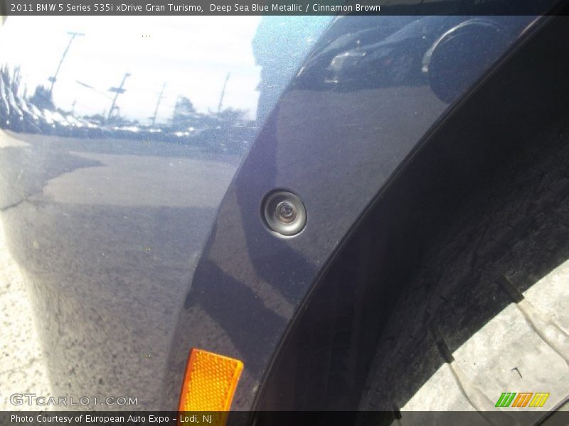 Deep Sea Blue Metallic / Cinnamon Brown 2011 BMW 5 Series 535i xDrive Gran Turismo