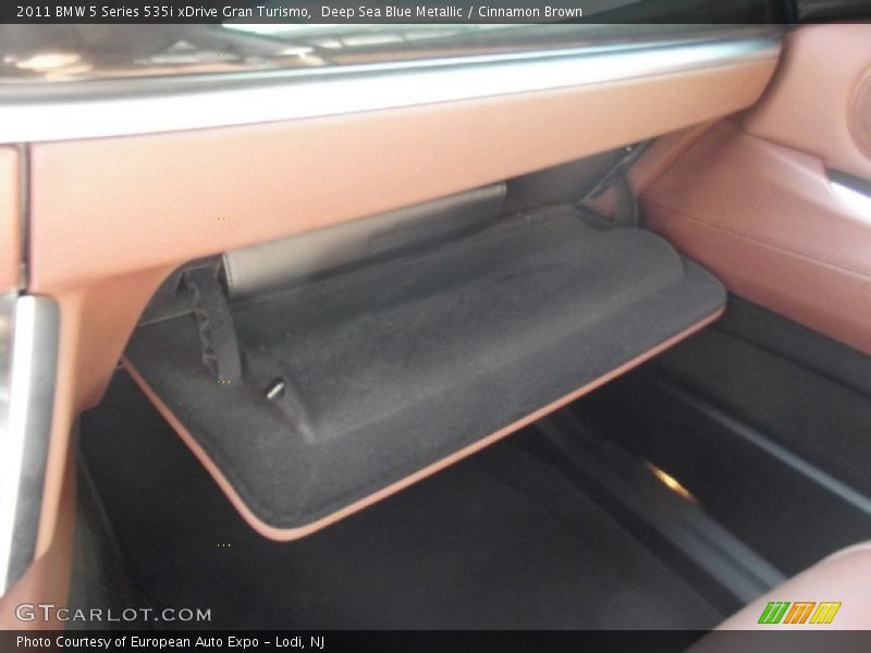 Deep Sea Blue Metallic / Cinnamon Brown 2011 BMW 5 Series 535i xDrive Gran Turismo