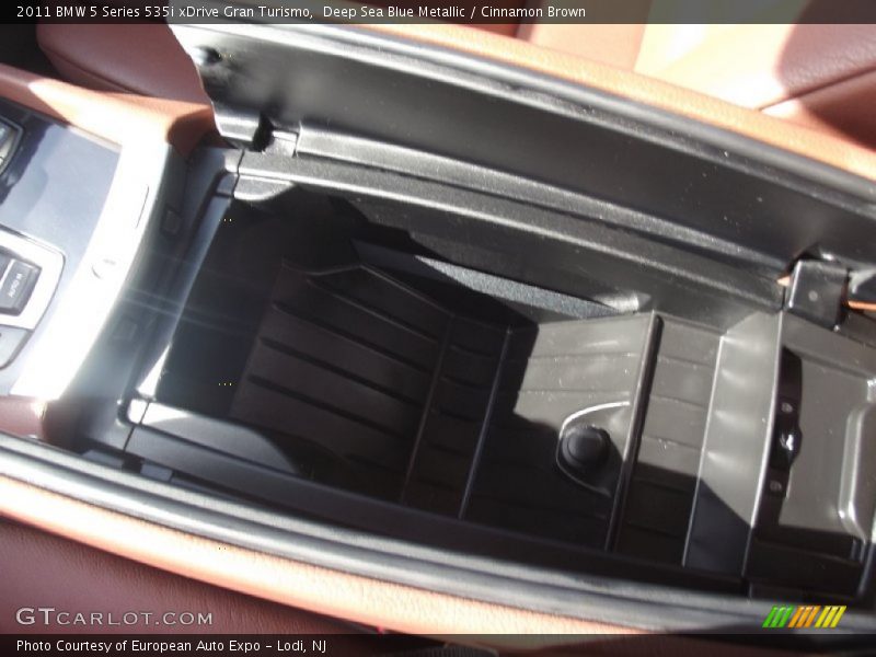Deep Sea Blue Metallic / Cinnamon Brown 2011 BMW 5 Series 535i xDrive Gran Turismo