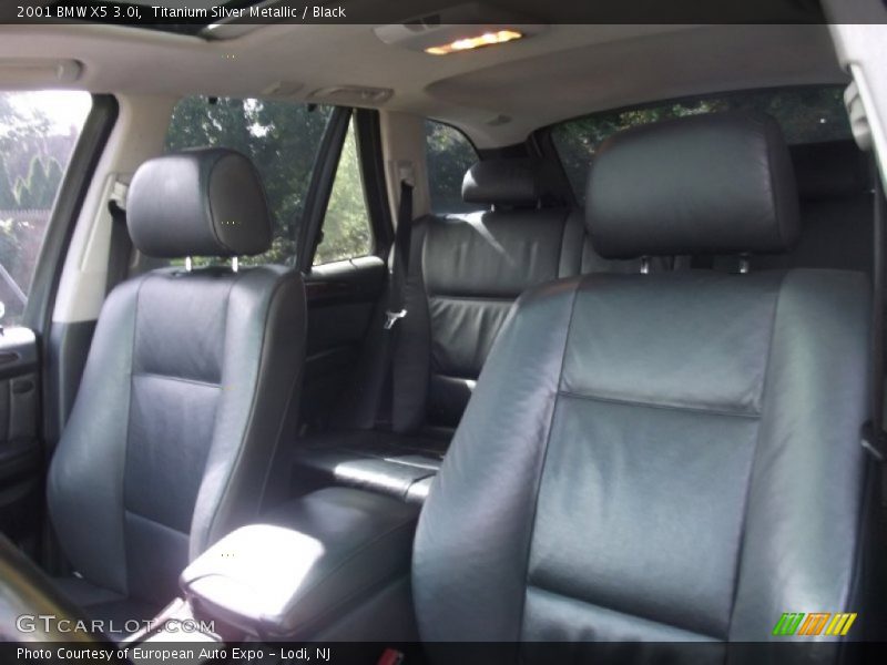 Titanium Silver Metallic / Black 2001 BMW X5 3.0i