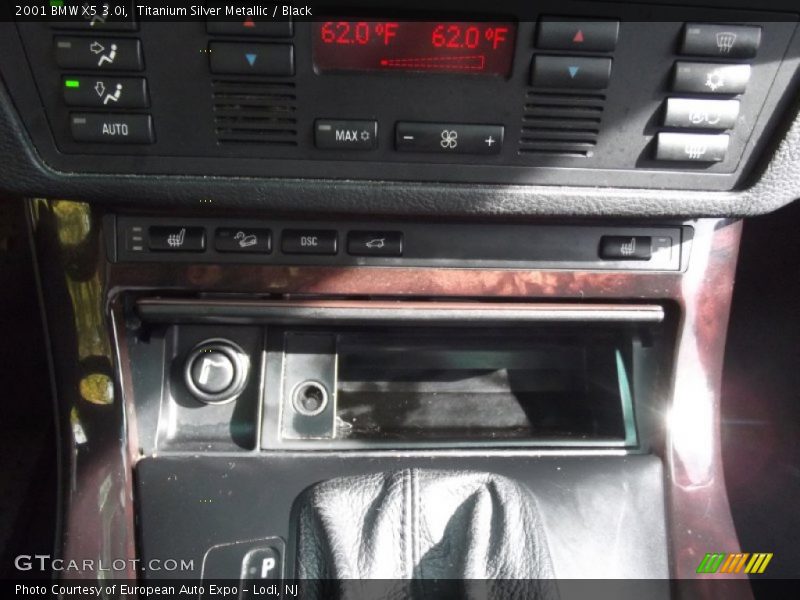 Titanium Silver Metallic / Black 2001 BMW X5 3.0i