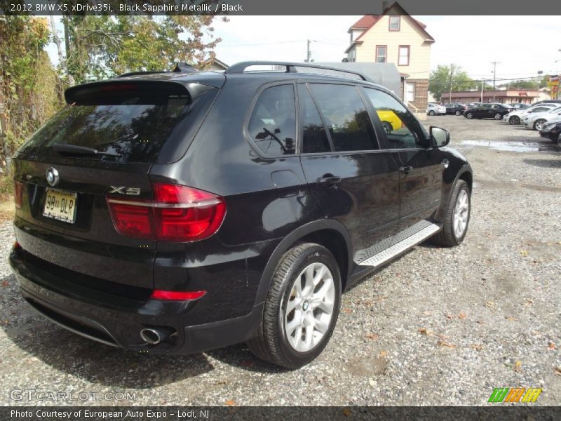 Black Sapphire Metallic / Black 2012 BMW X5 xDrive35i
